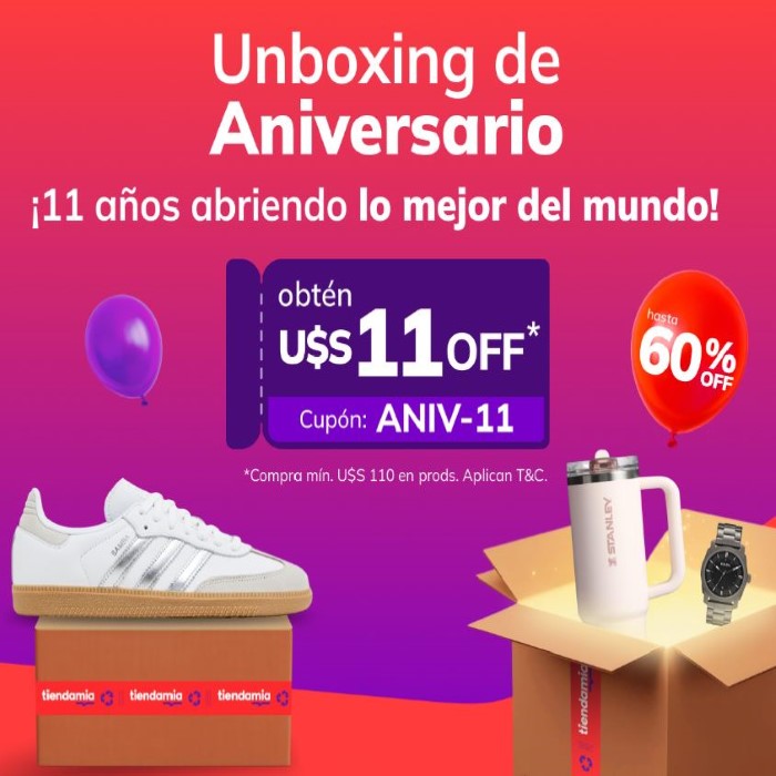 Aniversario Tiendamia