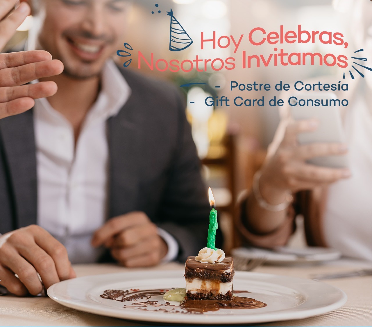 HOY CELEBRAS Y NOSOTROS INVITAMOS - PALACE